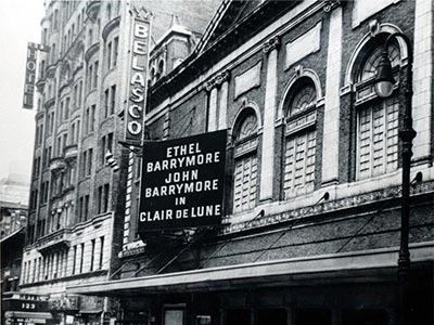 1921年のベラスコ劇場(ニューヨーク)
